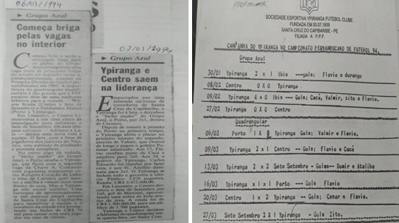 Jornal do Commercio Ypiranga 1994