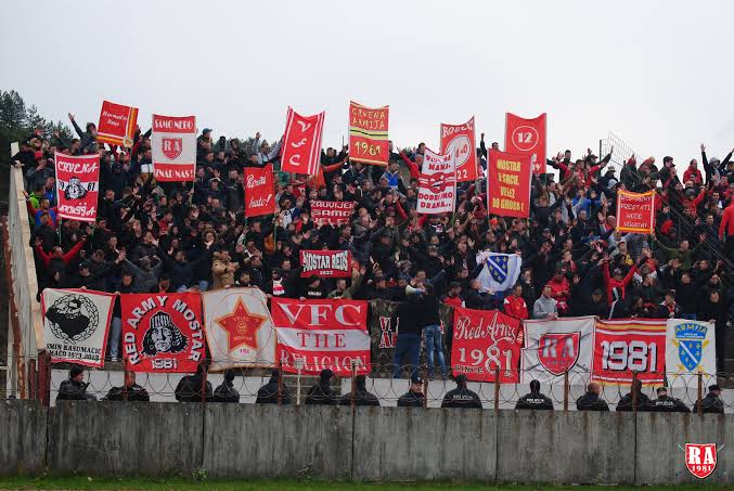 Velež Mostar supporters